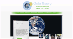 Desktop Screenshot of gaiatheory.org