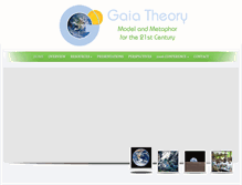 Tablet Screenshot of gaiatheory.org